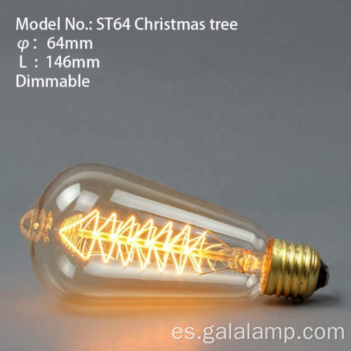 Lámpara de bombilla de luz E27 E27 E27 Edison